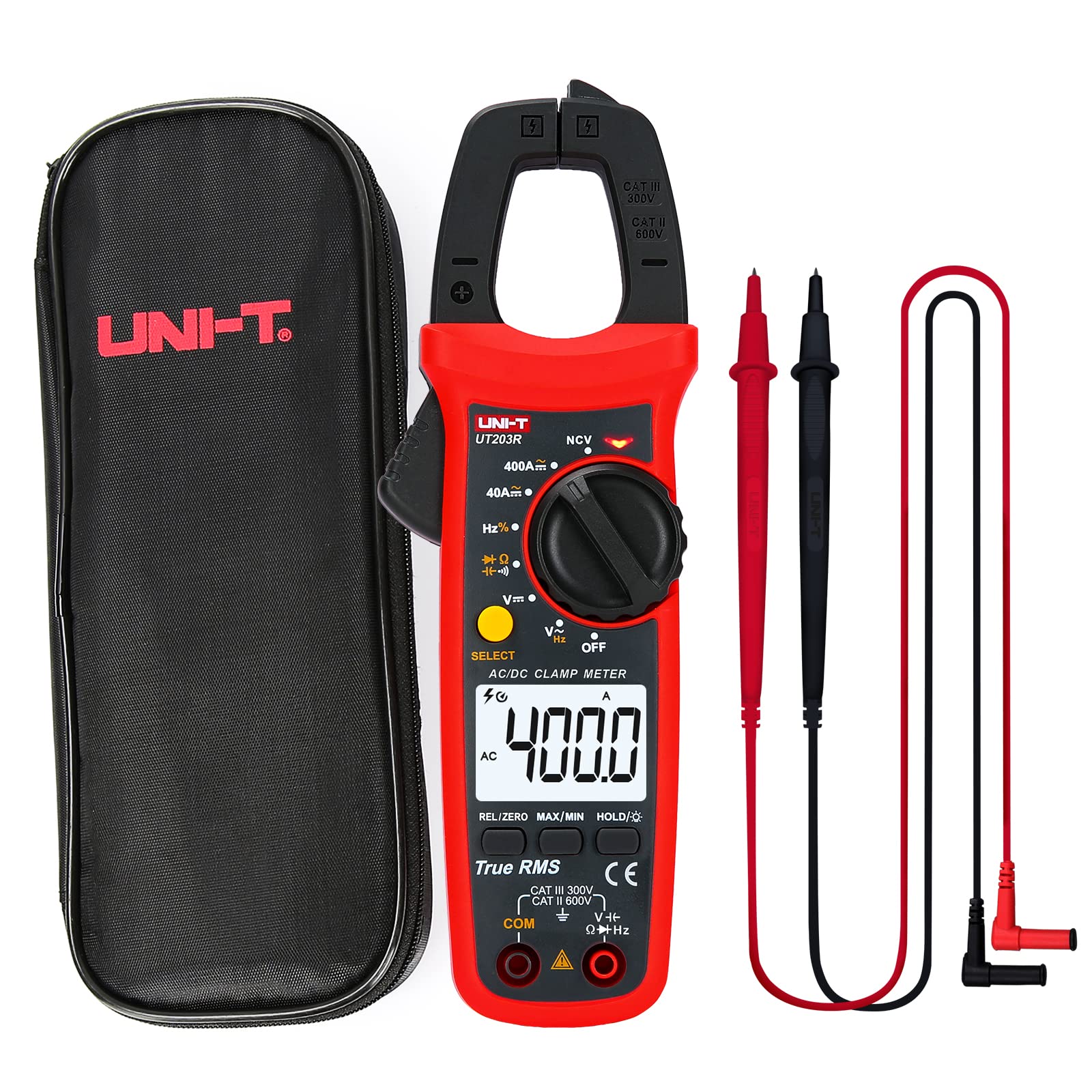 UNI-T UT203+ Digital Clamp Meter AC/DC