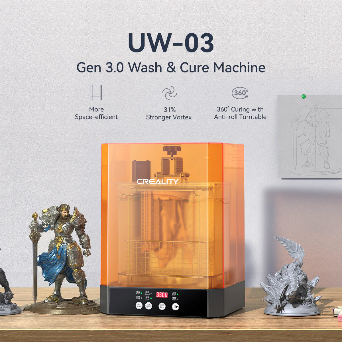 UW-03 Washing/Curing Machine