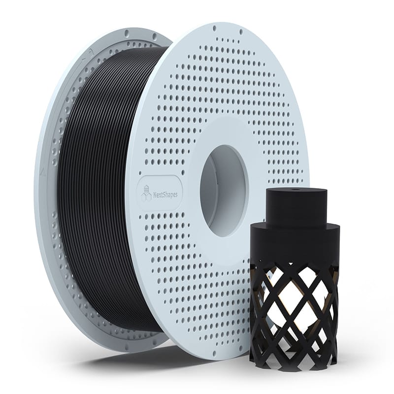 NextShapes PETG reusable Spool Black