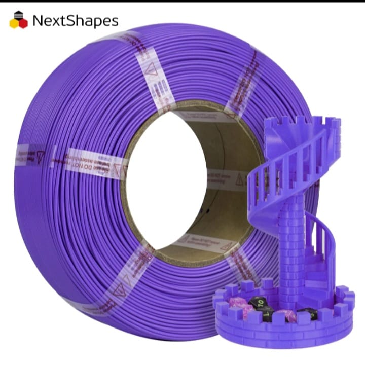 NextShapes PETG reusable Spool Taro Purple