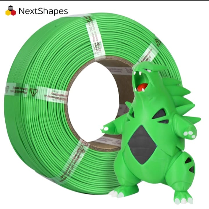 NextShapes PETG reusable Spool Green